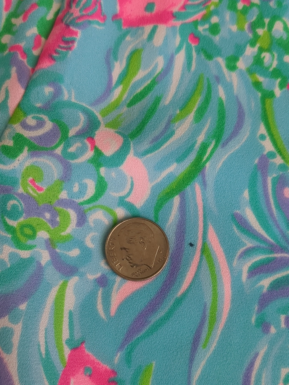 Lily Pulitzer Gabriel Dress Sz 10 - Picture 12 of 12